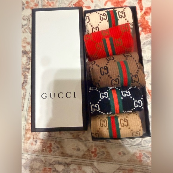 New luxury designer  crew socks bundle lot - Picture 2 of 2